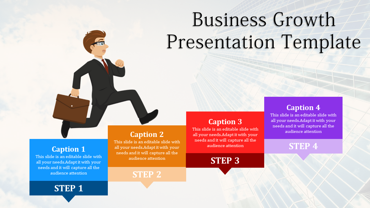Creative Business Growth PPT And Google Slides Presentation